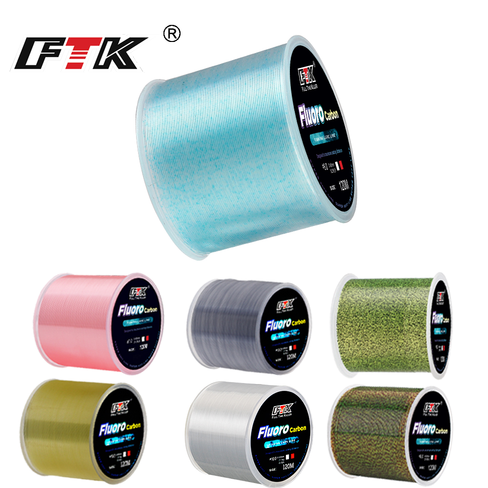 Copolymer Line - FTK 120m Invisible Fishing Line Speckle