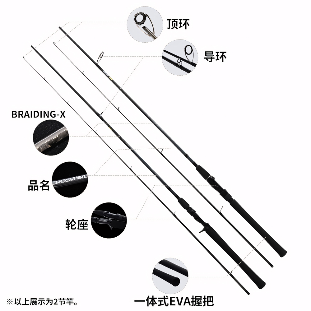 DAIWA 26 CROSSFIRE Spinning/Ba - Daiwa Reel Fuego recension och pris