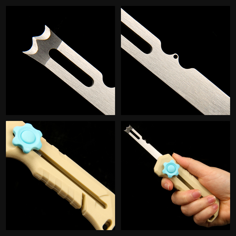 Squid Knife Stainless Steel Li - Saltwater Line recension och pris